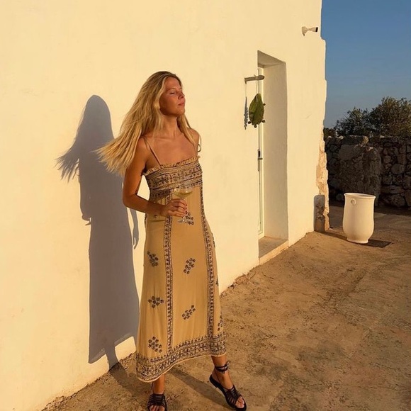 Zara BEADED Embellished Knit Midi Dress LIMITED EDITION Mall of America® - Picture 3 of 15